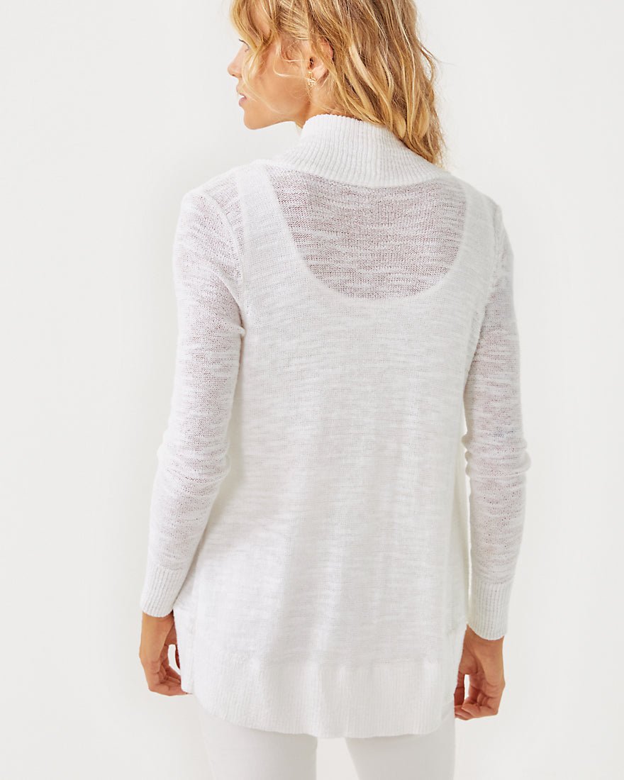 Amalie Cardigan - Resort White - 2