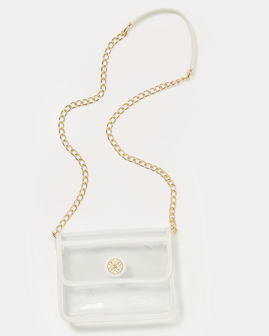 Amberlie Clear Crossbody Bag - Clear