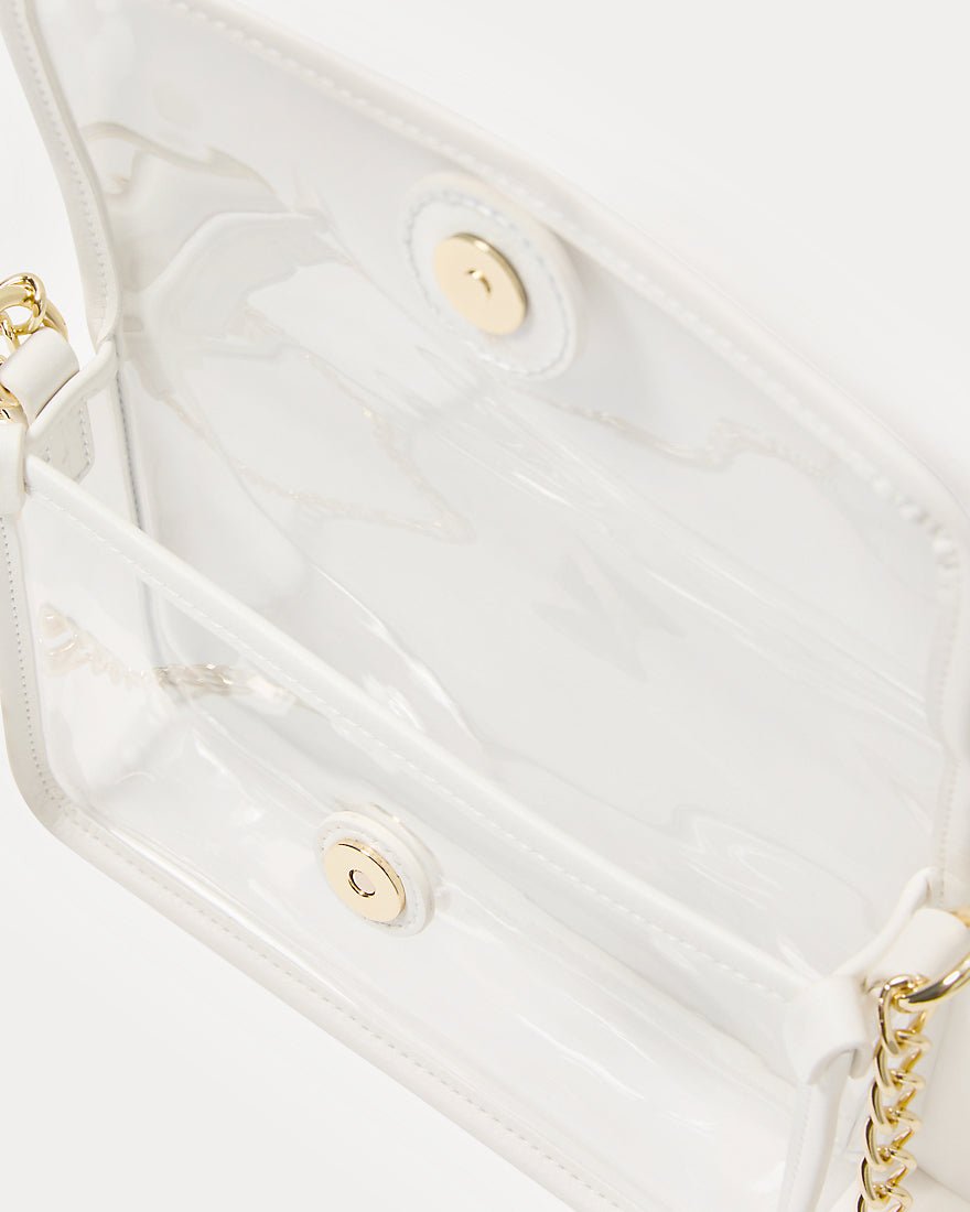 Amberlie Clear Crossbody Bag - Clear