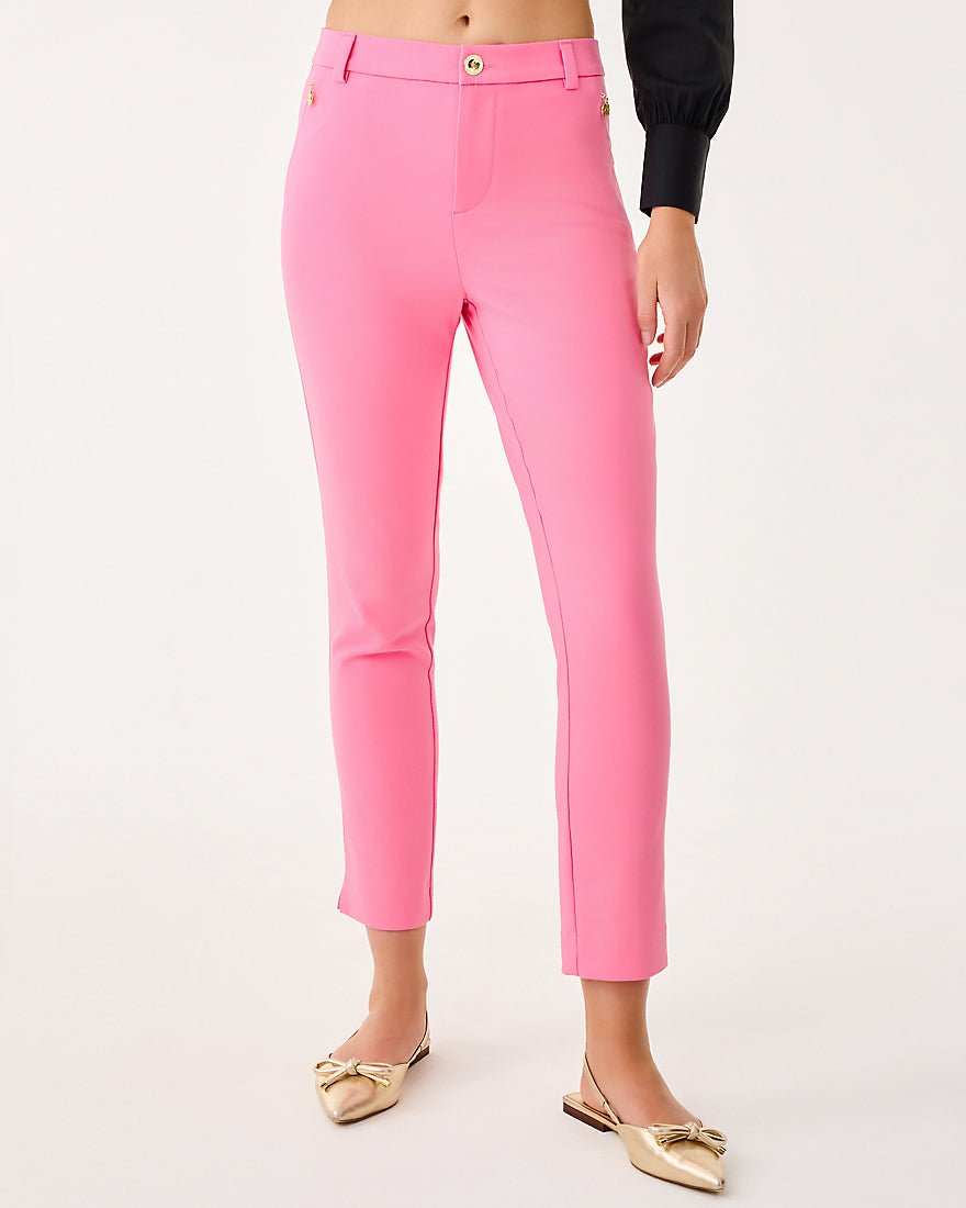 Ana High Rise Pant - Confetti Pink