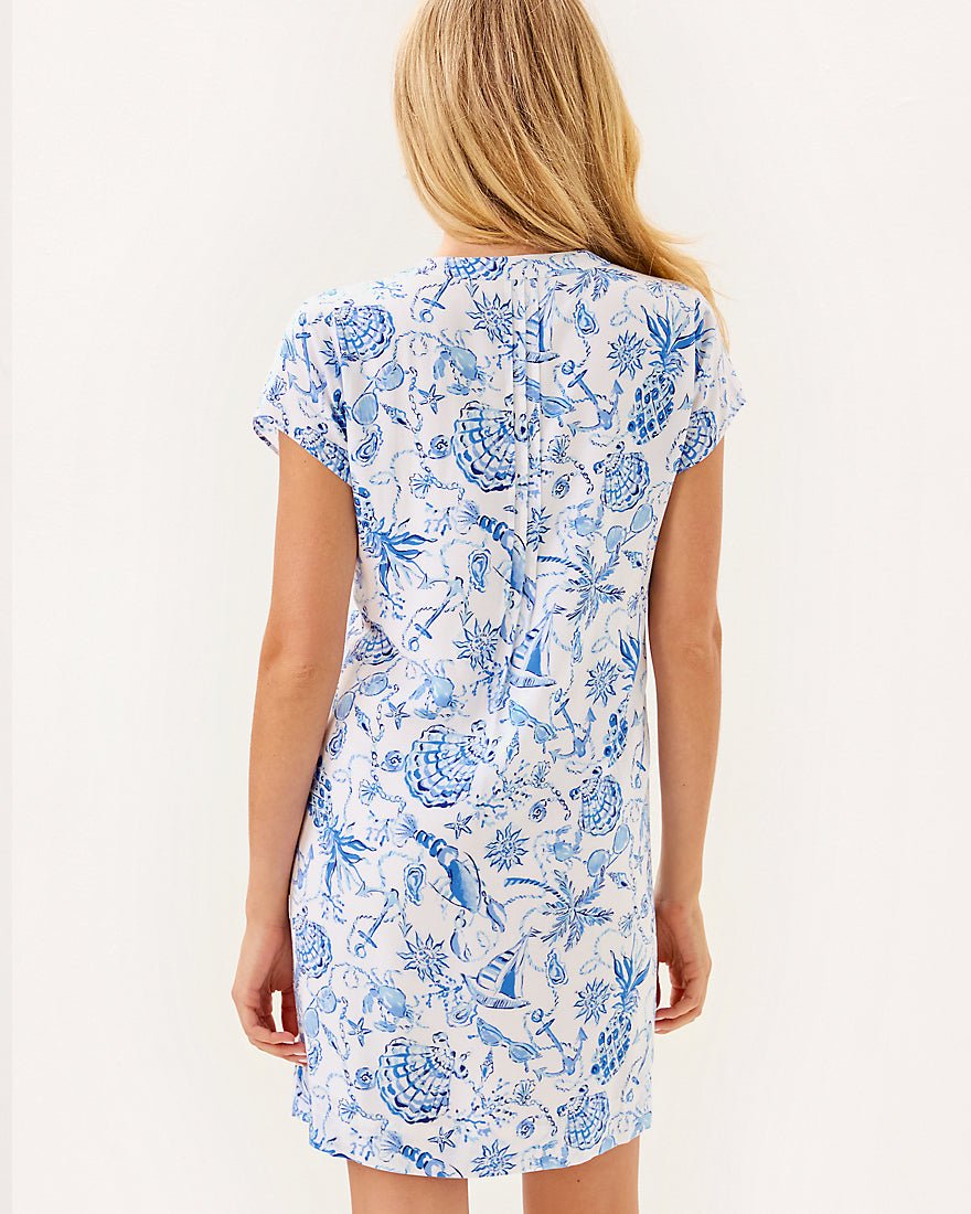 Ansella Tunic Dress - Resort White Barefoot Beachcombers