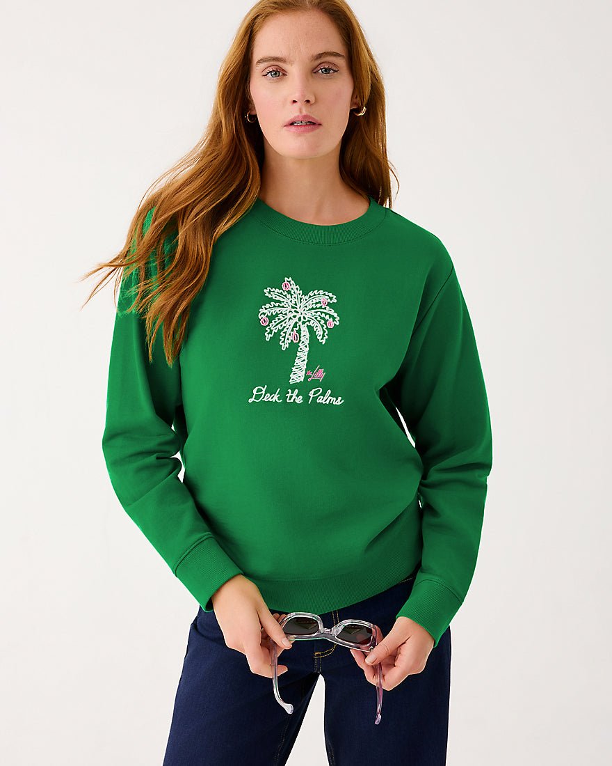 Ballad Long Sleeve Sweatshirt - Multi Deck The Palms