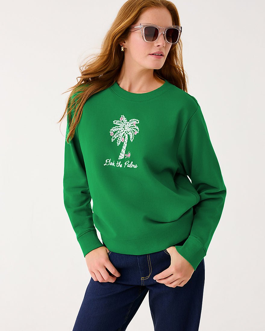 Ballad Long Sleeve Sweatshirt - Multi Deck The Palms