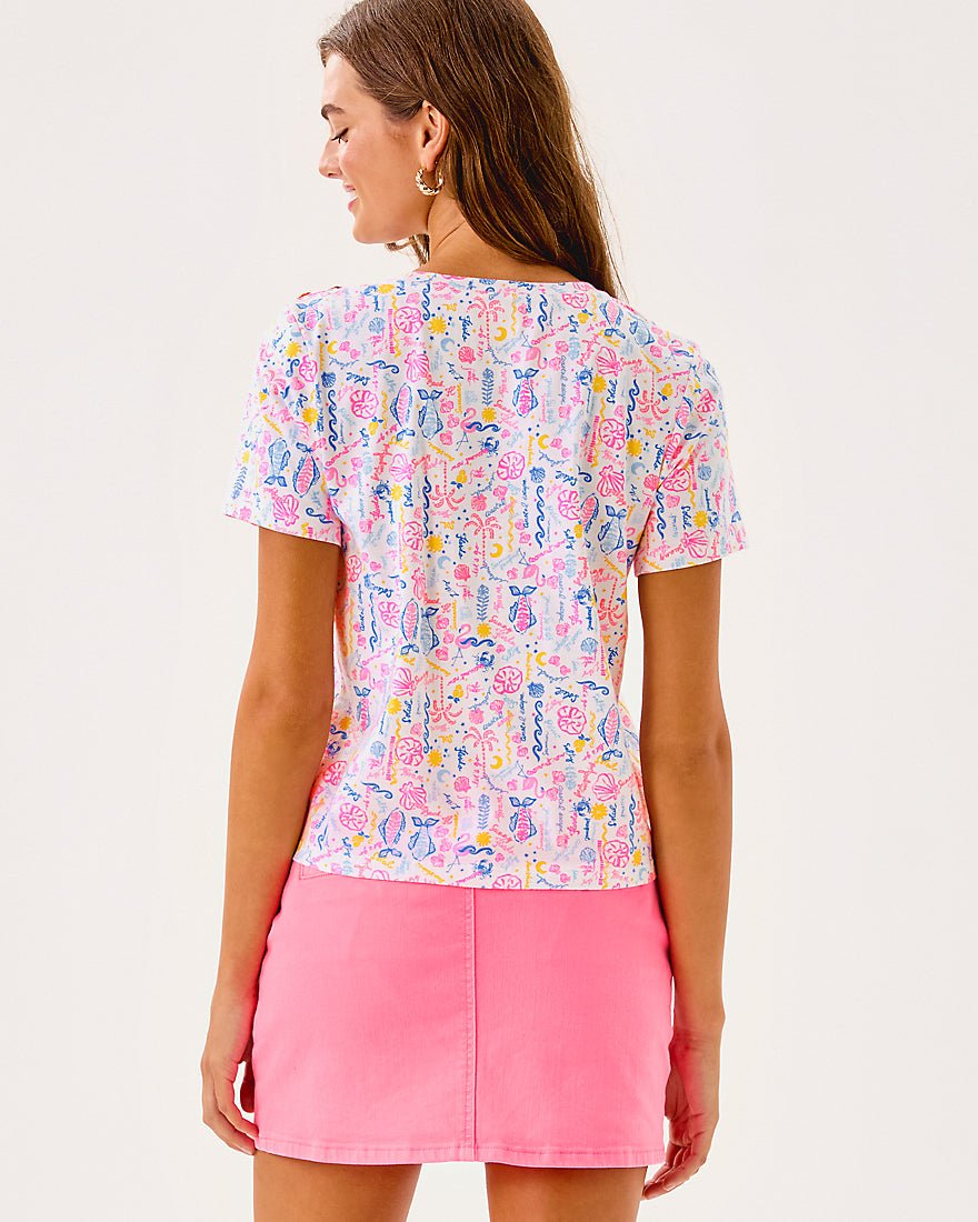 Barreto Knit Top - Multi Summer Serenade