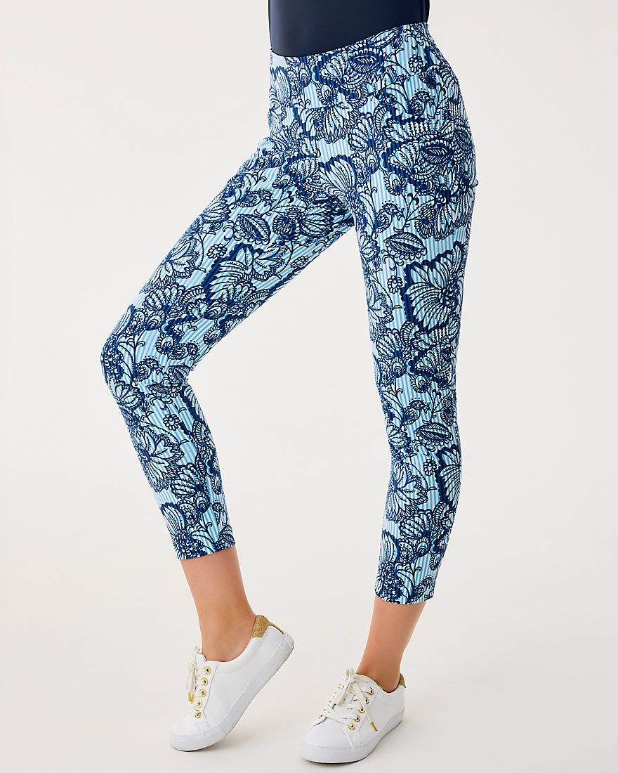 Lilly Pulitzer - Corso Pant Upf 50 Plus - Starlight Navy Proud As A Peacock