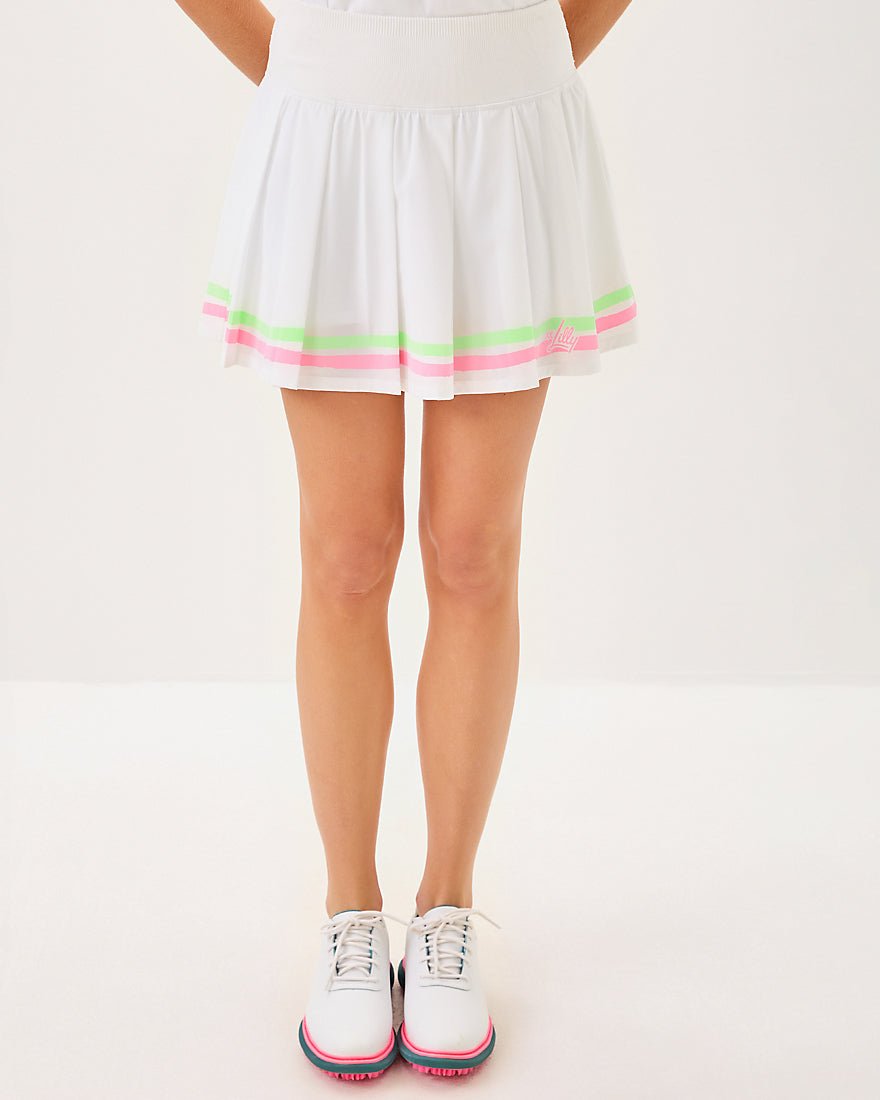 Cosmina High Rise Skort - Resort White
