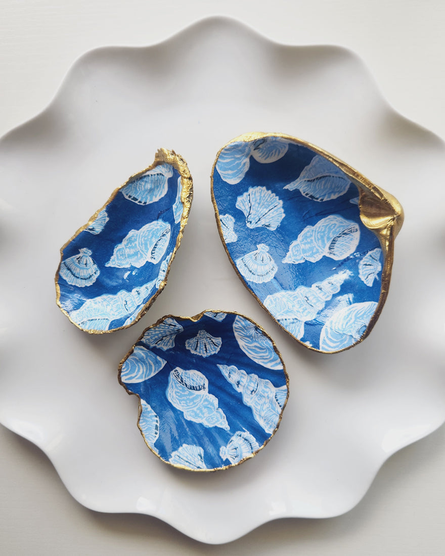 Decoupage Seashell Clam - Shells On Shells