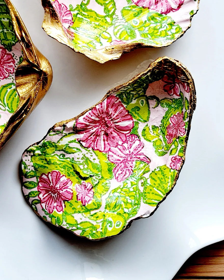 Decoupage Seashell Oyster - Worth Avenue