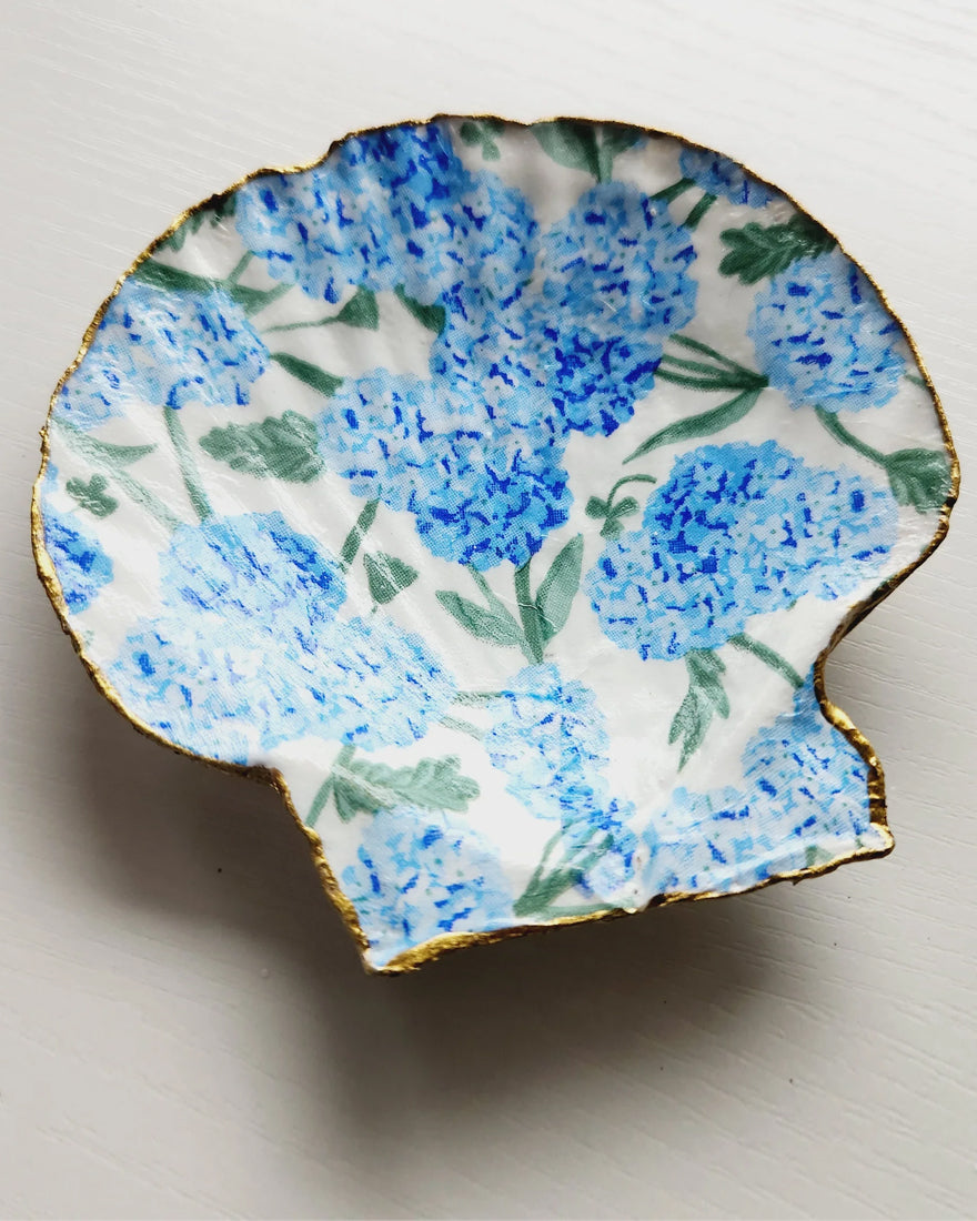 Decoupage Seashell Scallop - Cliff Road