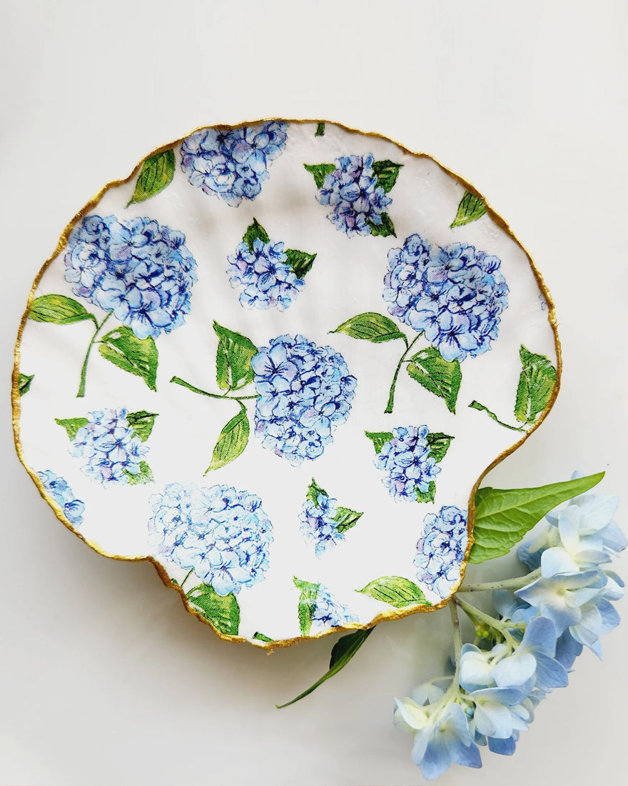 Decoupage Seashell Scallop - Steps Beach