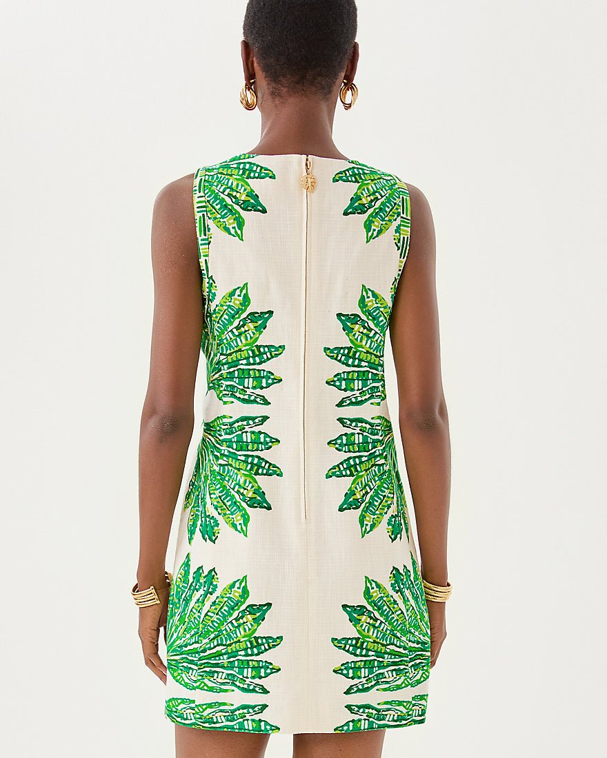 Devyn Stretch Shift Dress - Kitts Green Shady Babe