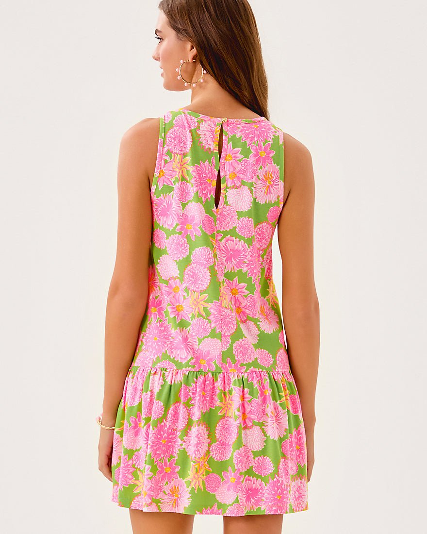 Dixi Dress - Multi Seaside Garden