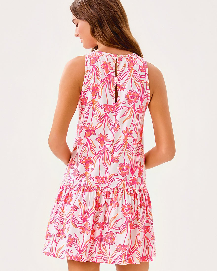 Dixi Dress - Resort White Lovely Long Stems