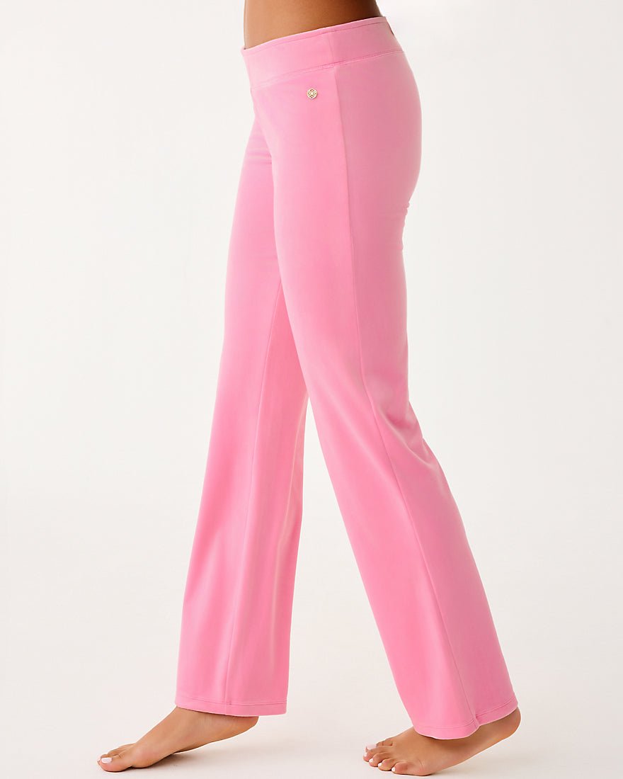 Lilly Pulitzer - Dorsey Velour Pant - Confetti Pink