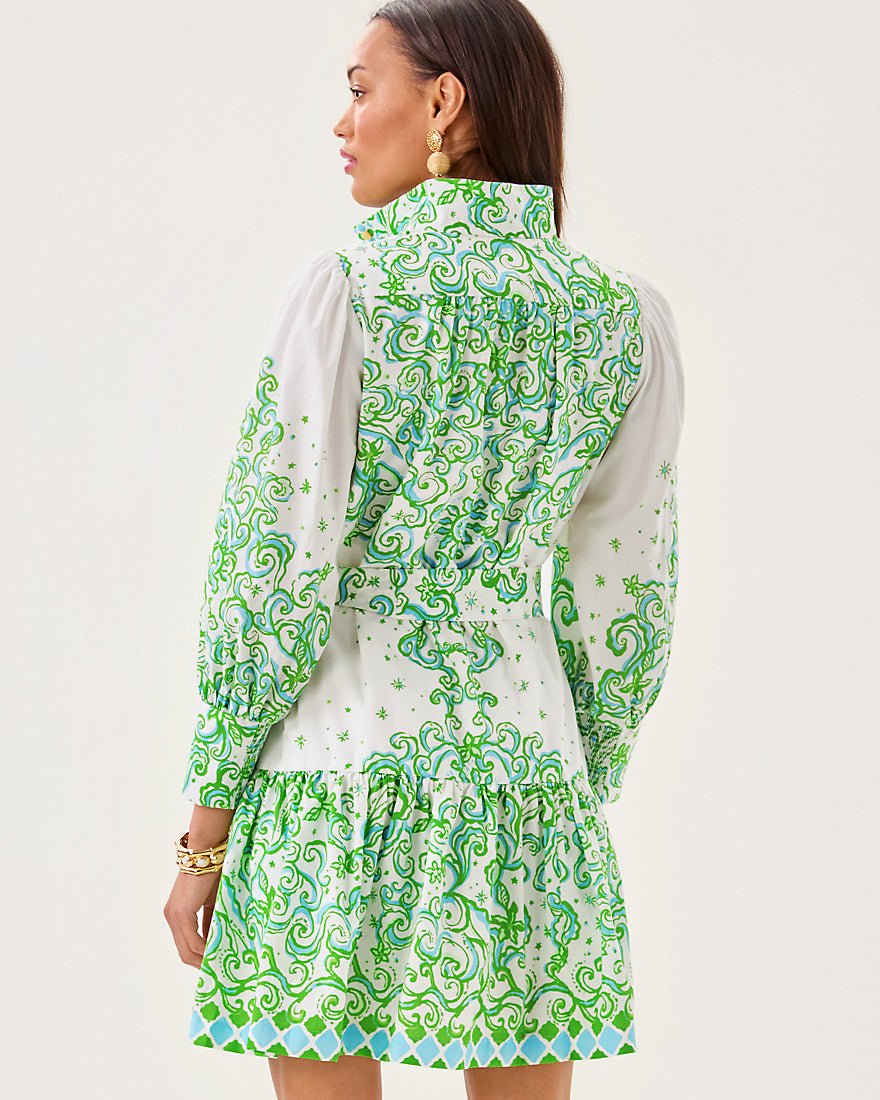 Drena Dress - Resort White Sol Mates