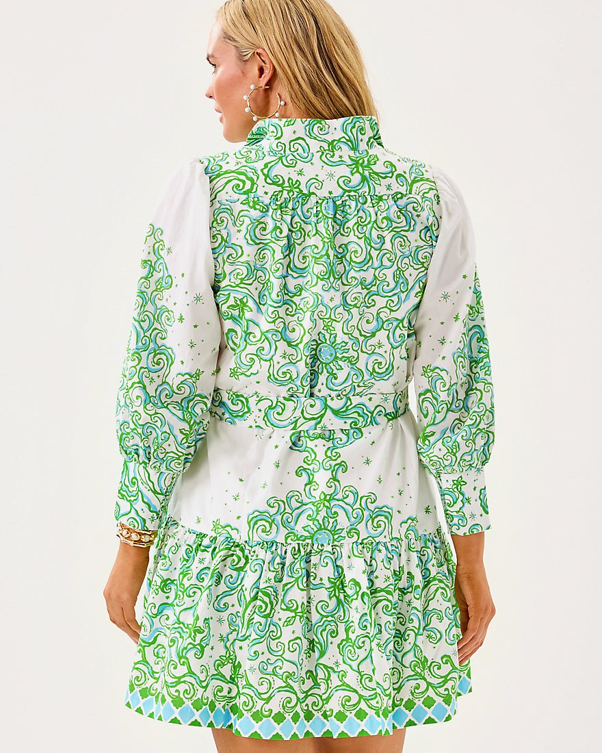 Drena Dress - Resort White Sol Mates