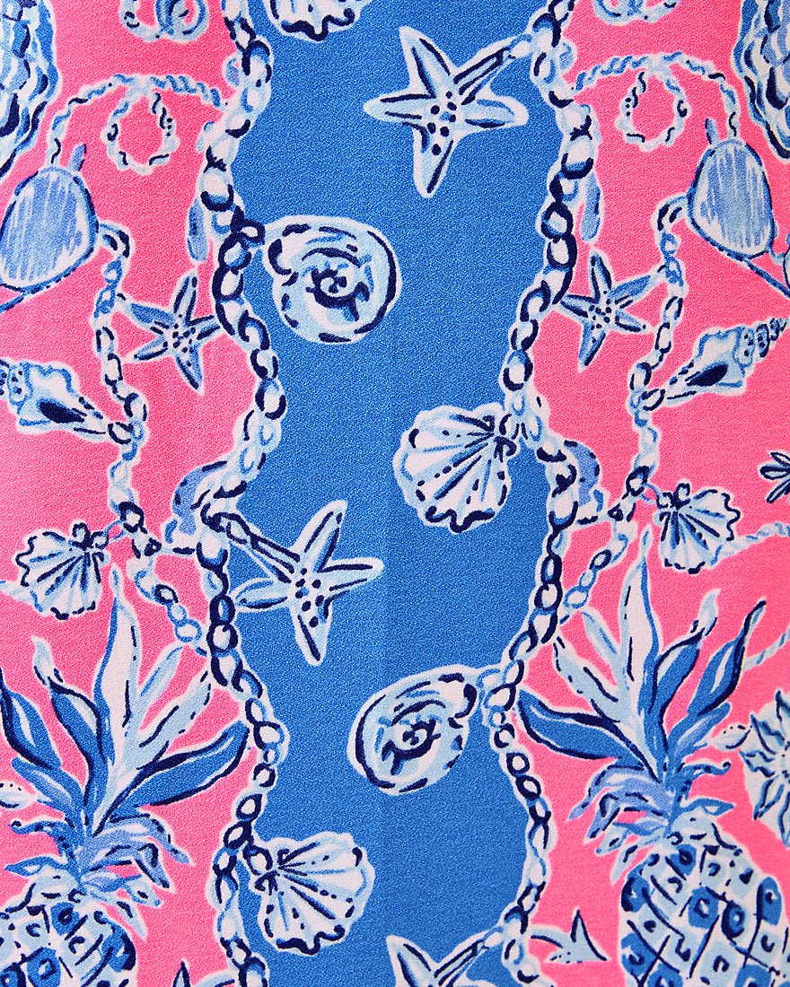 Edita Shift Dress - Rousseau Pink Barefoot Beachcombers