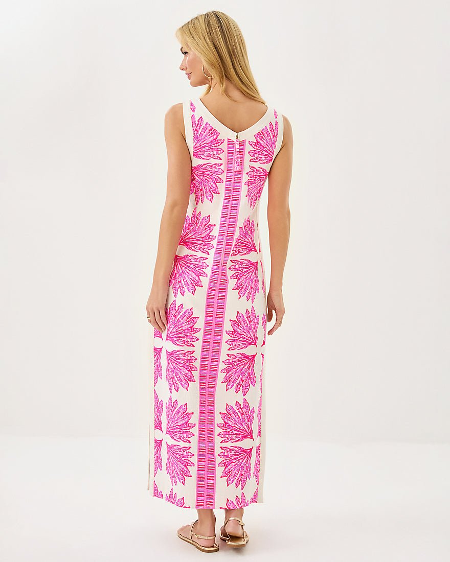 Eleanora Maxi Shift Romper - Pink Bliss Shady Babe