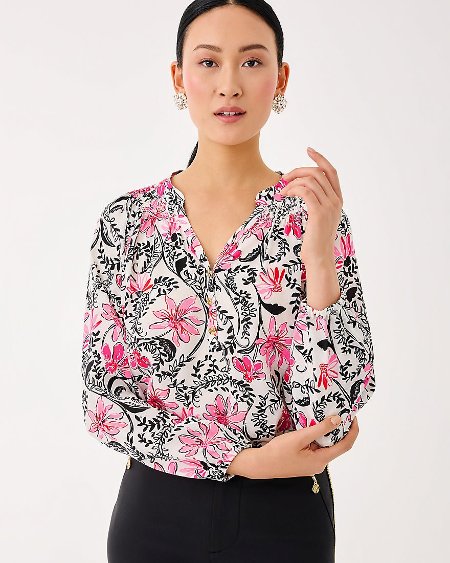 Lilly Pulitzer - Elsa Top - Coconut Sunshine Seekers