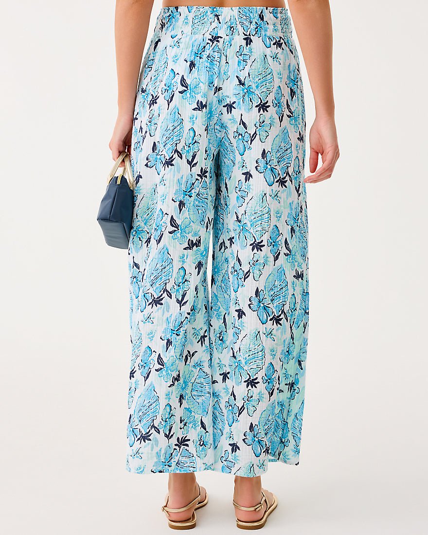 Lilly Pulitzer - Enzo Pant Coverup - Resort White Seashell Splendor