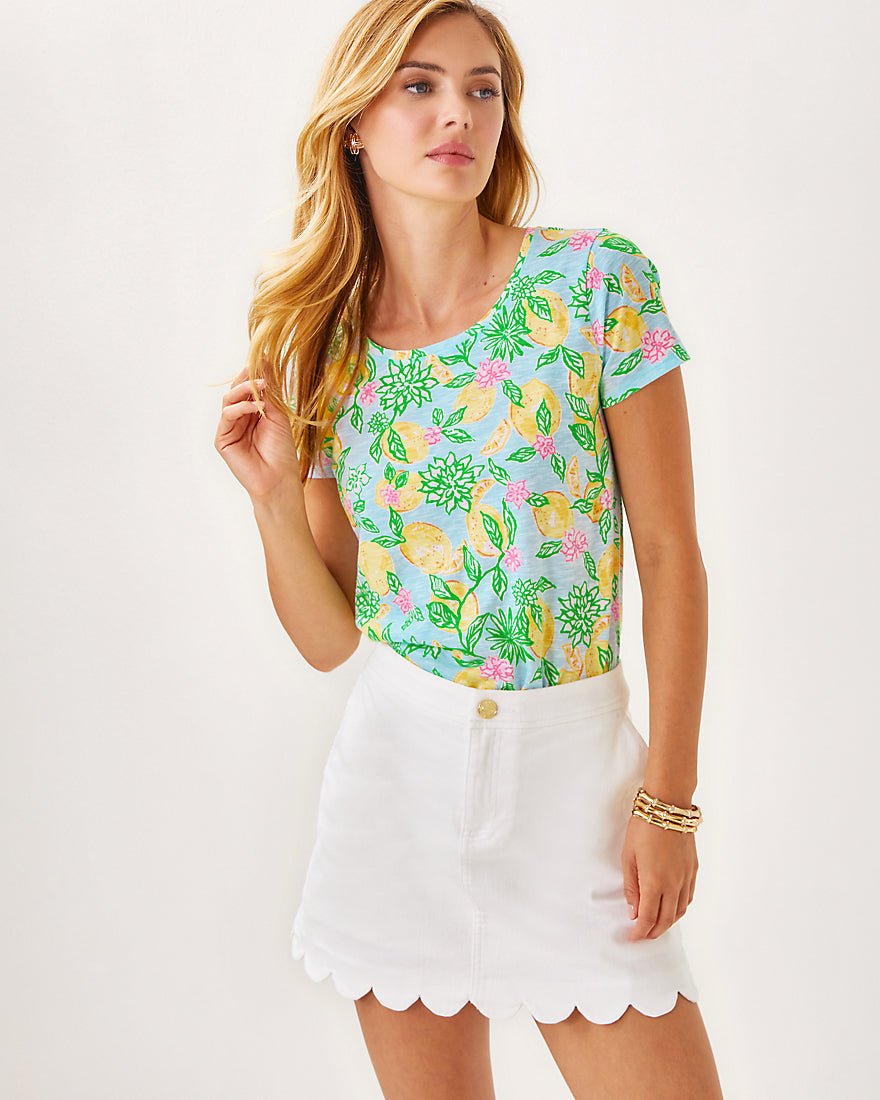Etta Scoop Neck Top - Bluette Make Lemonade