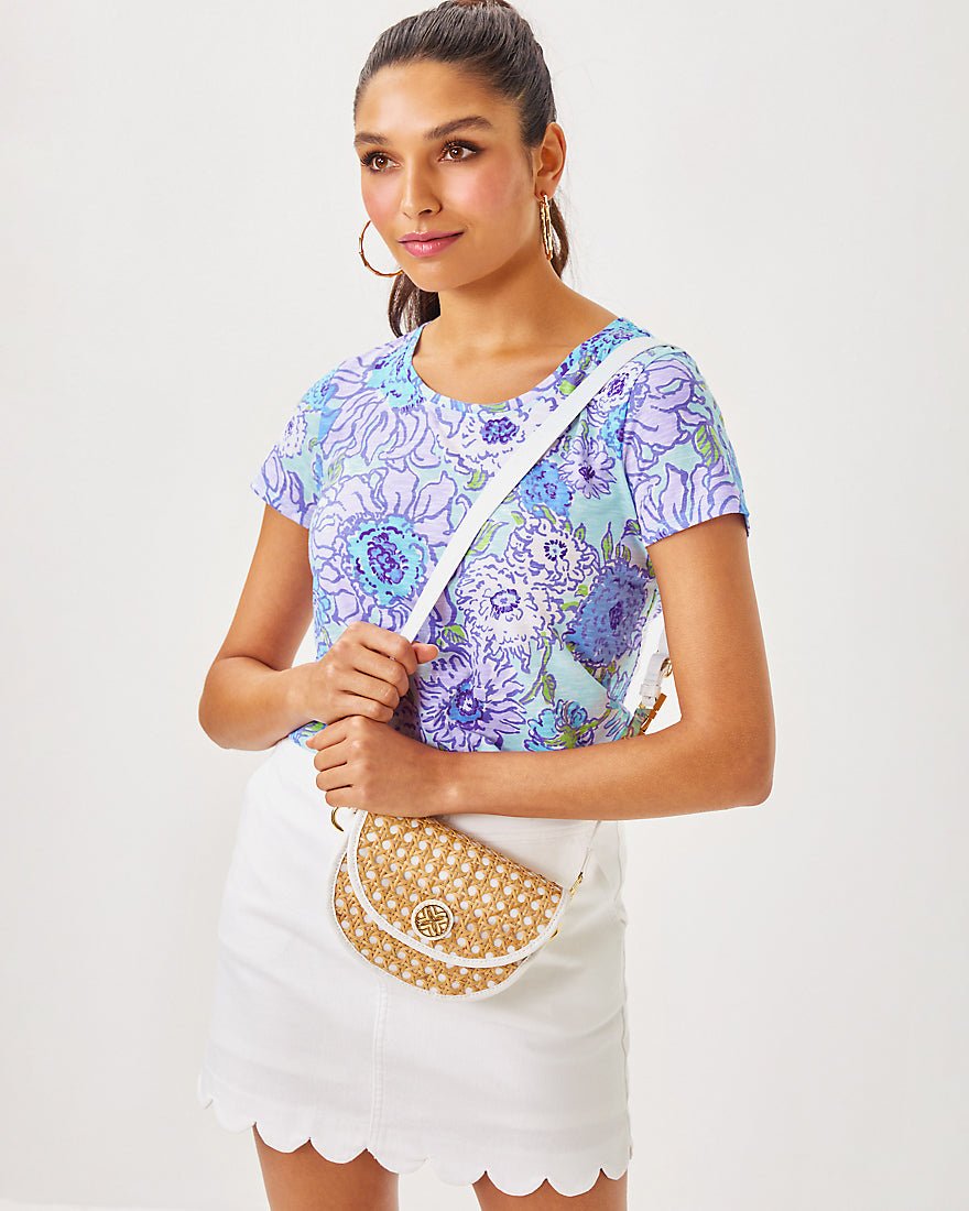 Etta Scoop Neck Top - Multi Let It Gogh