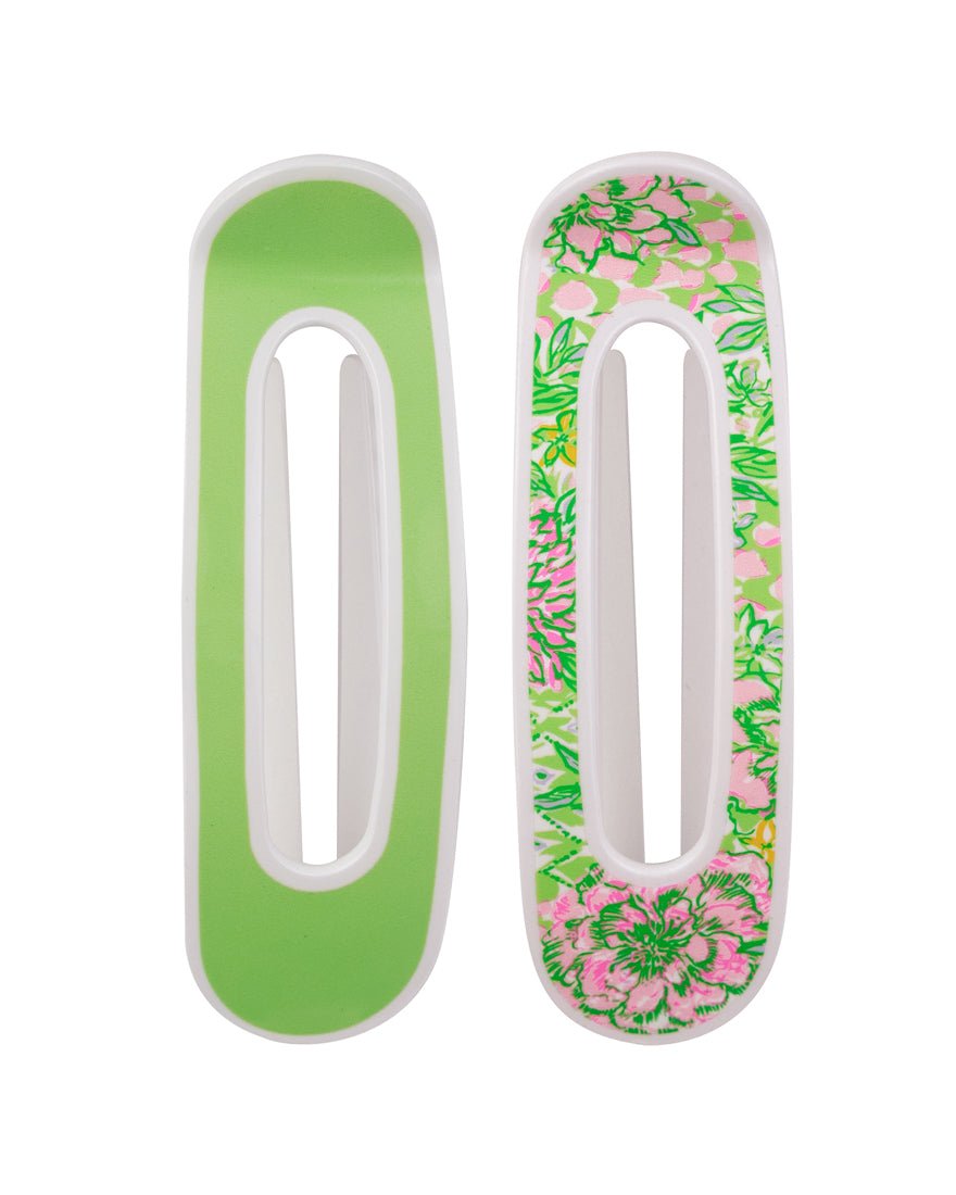 Flat Clip Set - Lime Feeling Good Jade Lime