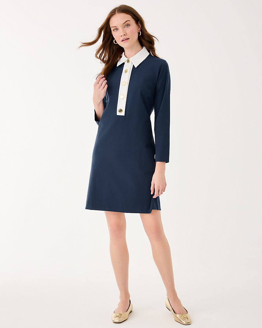 Lilly Pulitzer - Gabi Dress - Low Tide Navy