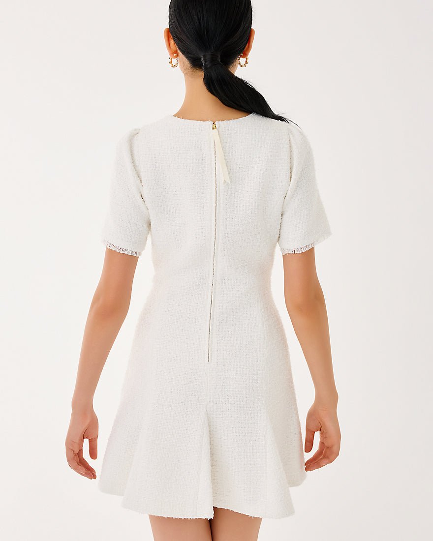 Lilly Pulitzer - Geneva Boucle Dress - Coconut Chic Chick Boucle