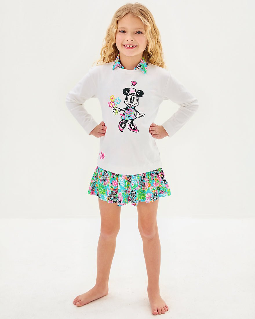 Girls Mini Ballad Sweatshirt - Multi Lilly Hearts Disney