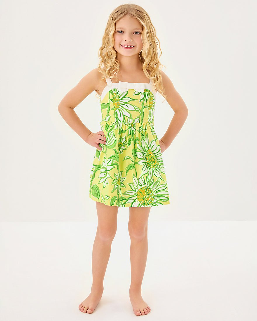 Girls Mini Cheri Dress - Limoncello Sunbelievable