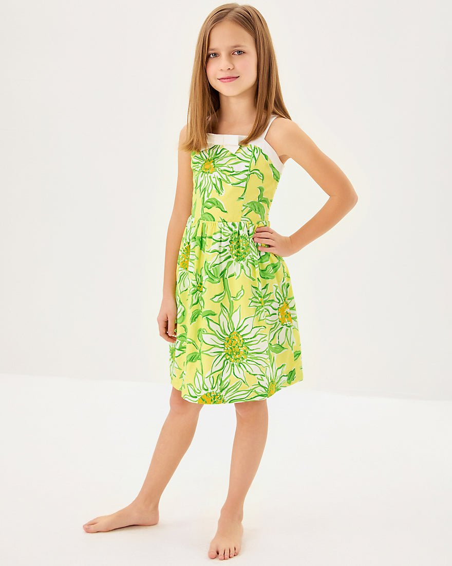 Girls Mini Cheri Dress - Limoncello Sunbelievable