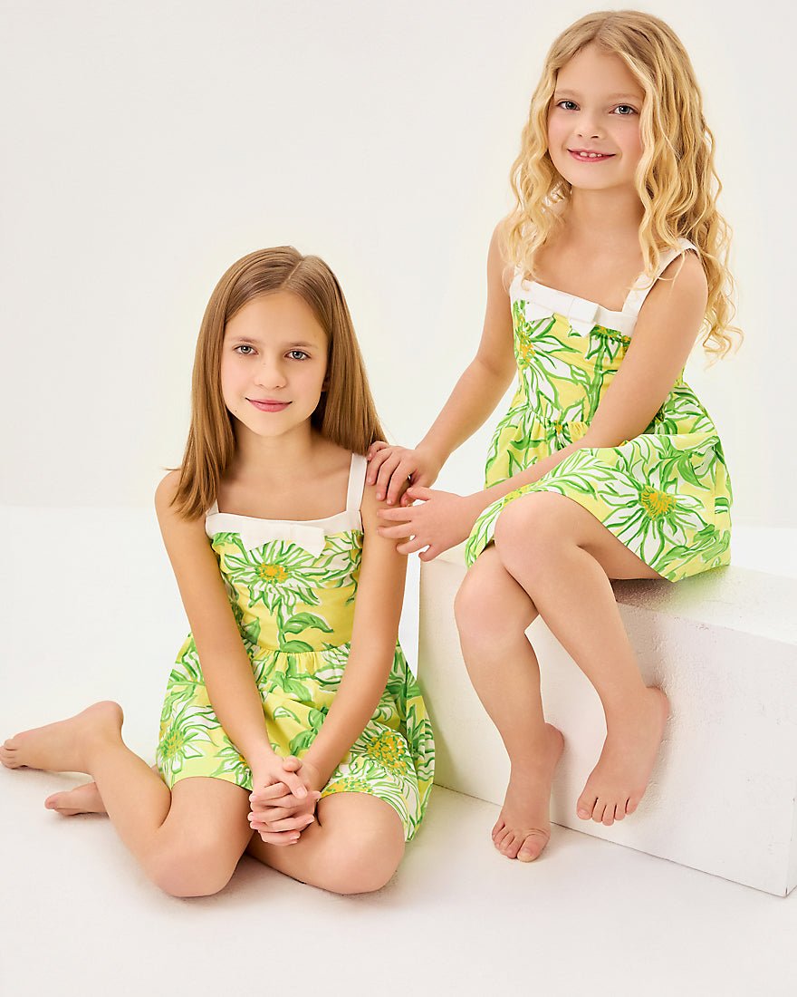 Girls Mini Cheri Dress - Limoncello Sunbelievable