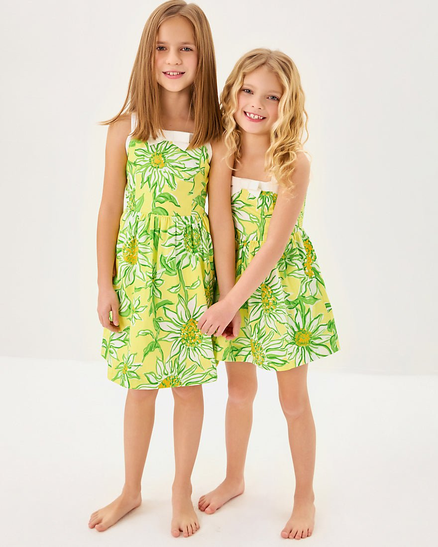 Girls Mini Cheri Dress - Limoncello Sunbelievable