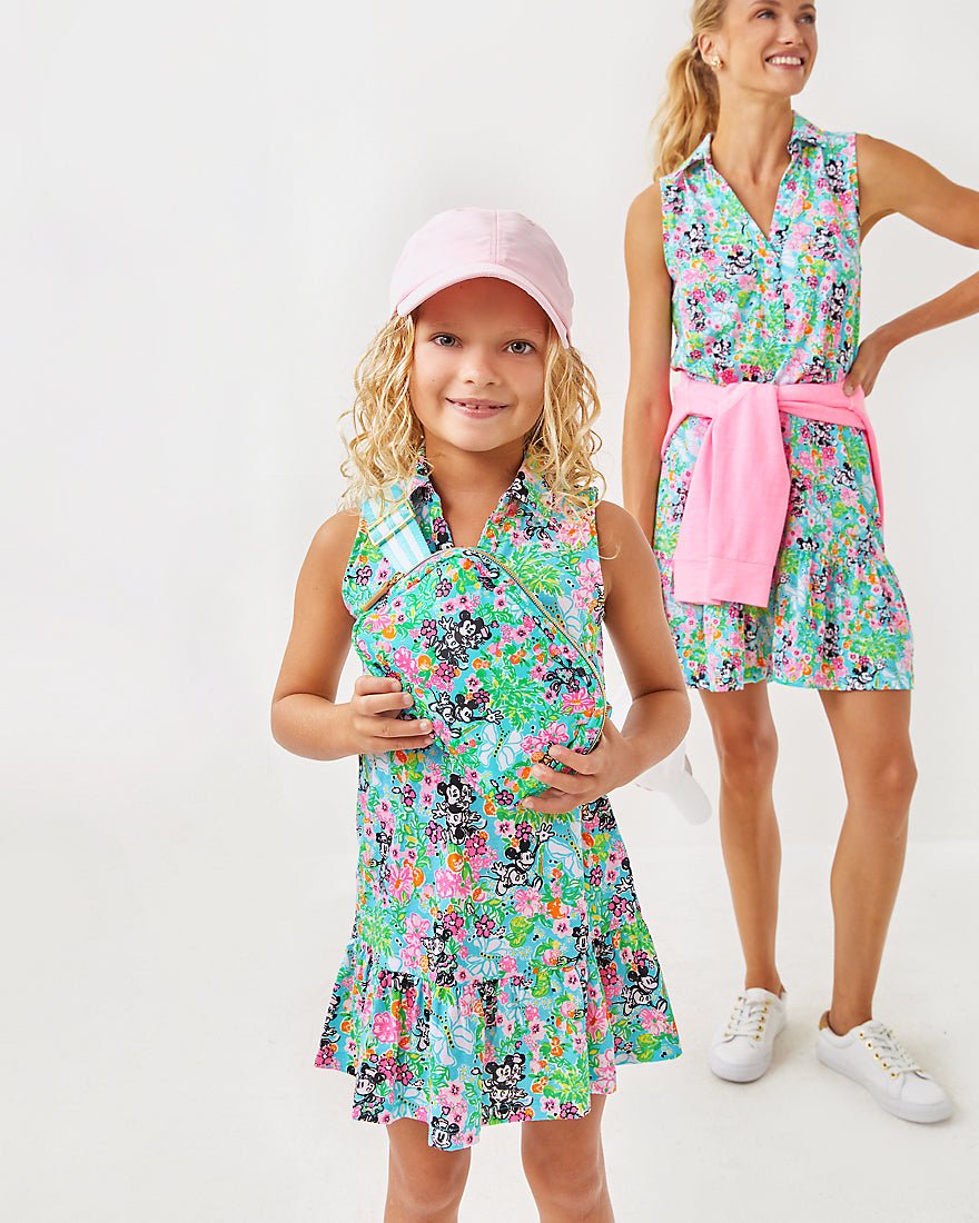 Girls Mini Riegan Dress - Multi Lilly Hearts Disney