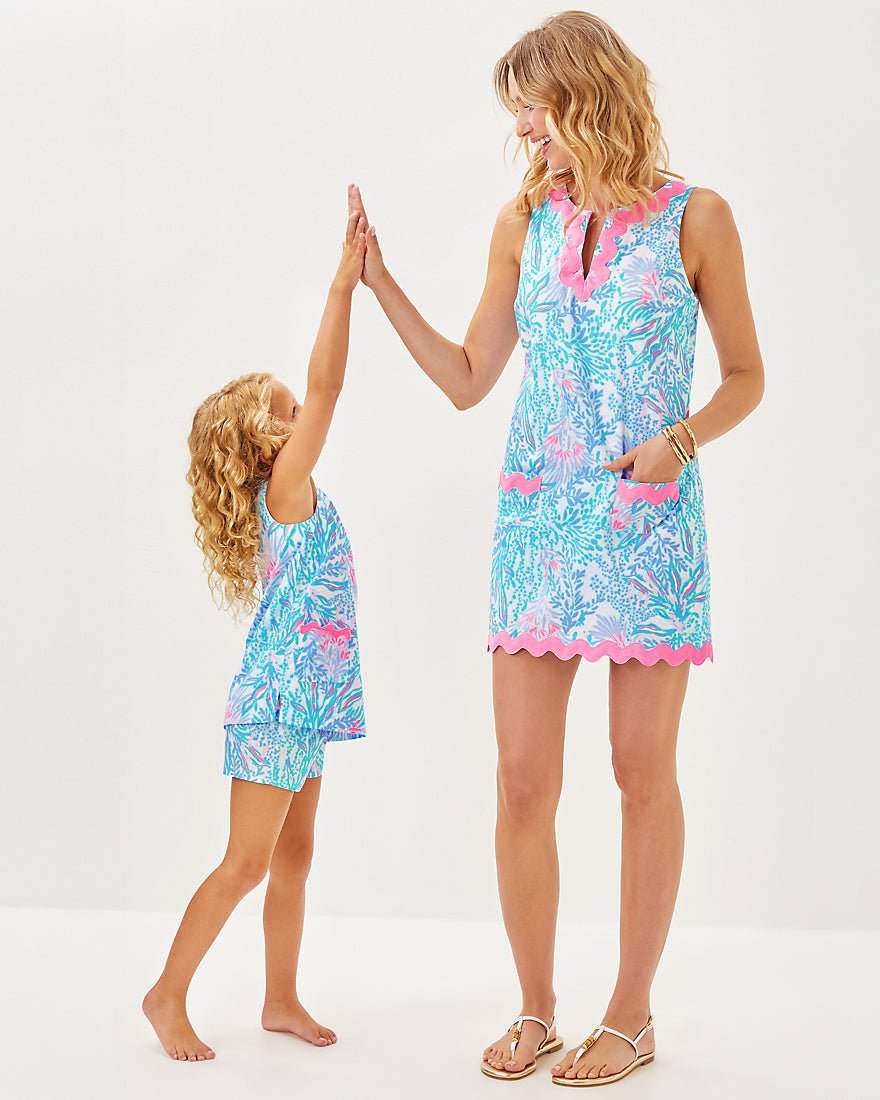 Girls Mini Romey Shift Set - Multi Via Del Mar