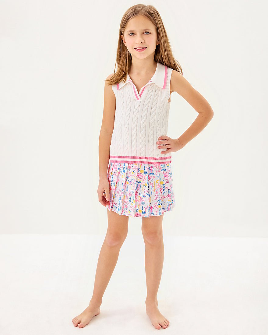 Girls Sylvana Skort - Multi Summer Serenade