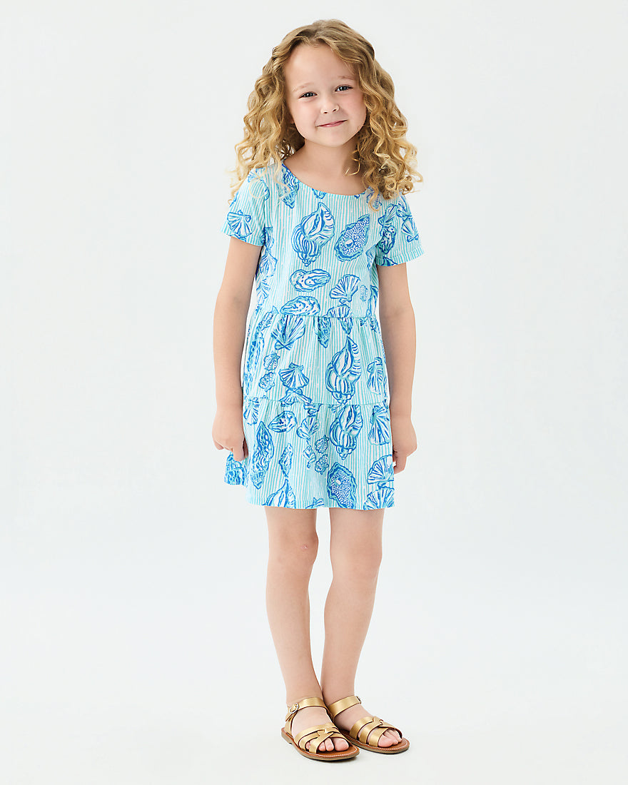 Girls Mini Geanna Short Sleeve Dress