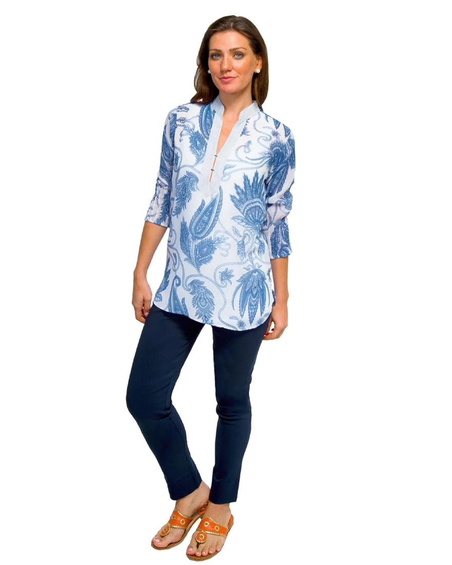 Gripeless Pull On Pant - Navy