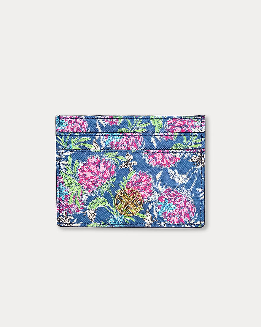 Gwp Card Holder - Multi Dahlia Licious