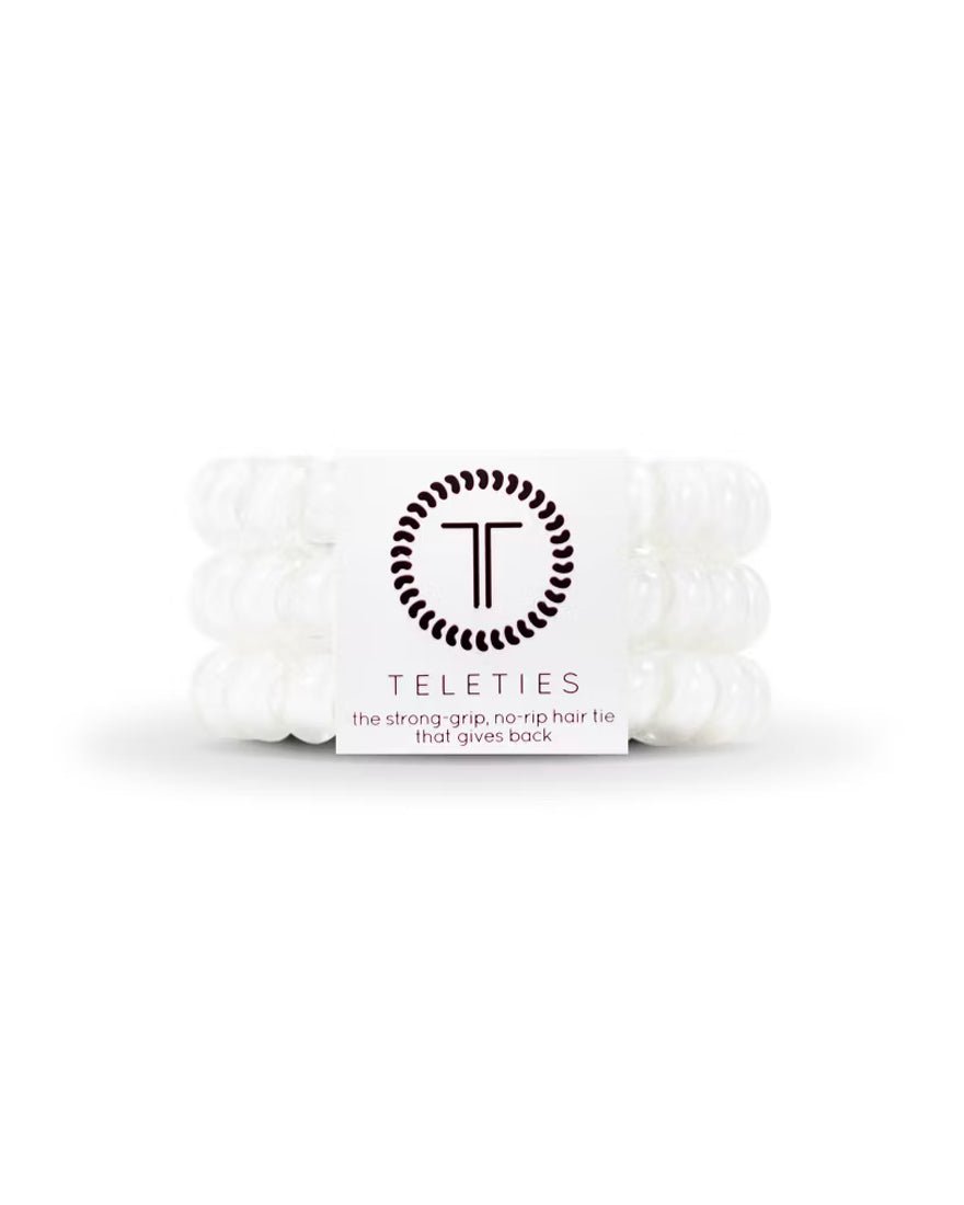 Hair Ties Large - Coconut White