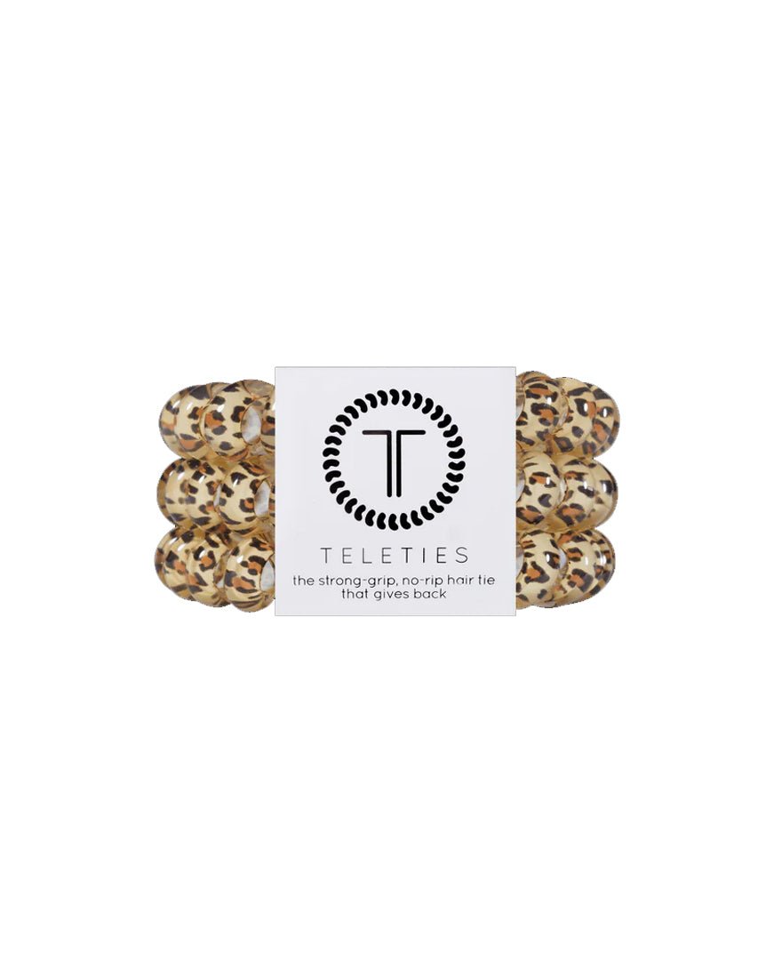 Hair Ties Large - Leopard