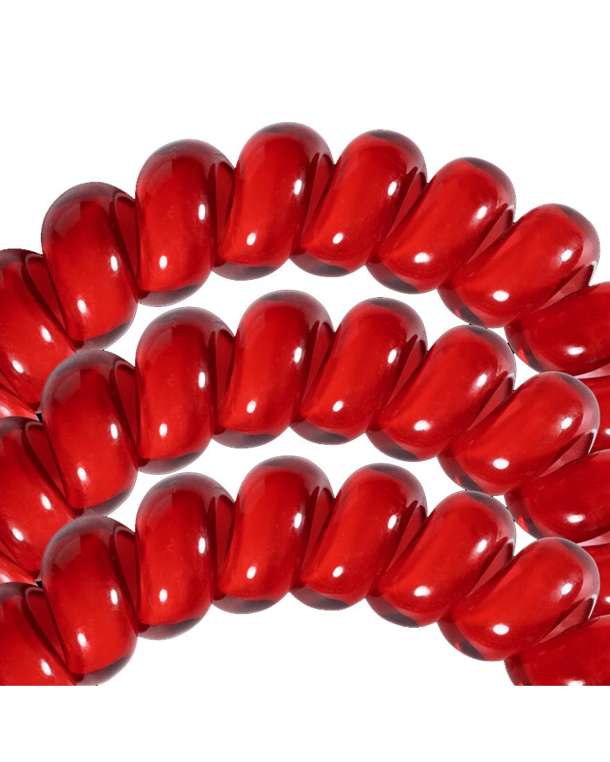 Hair Ties Large - Scarlet Red
