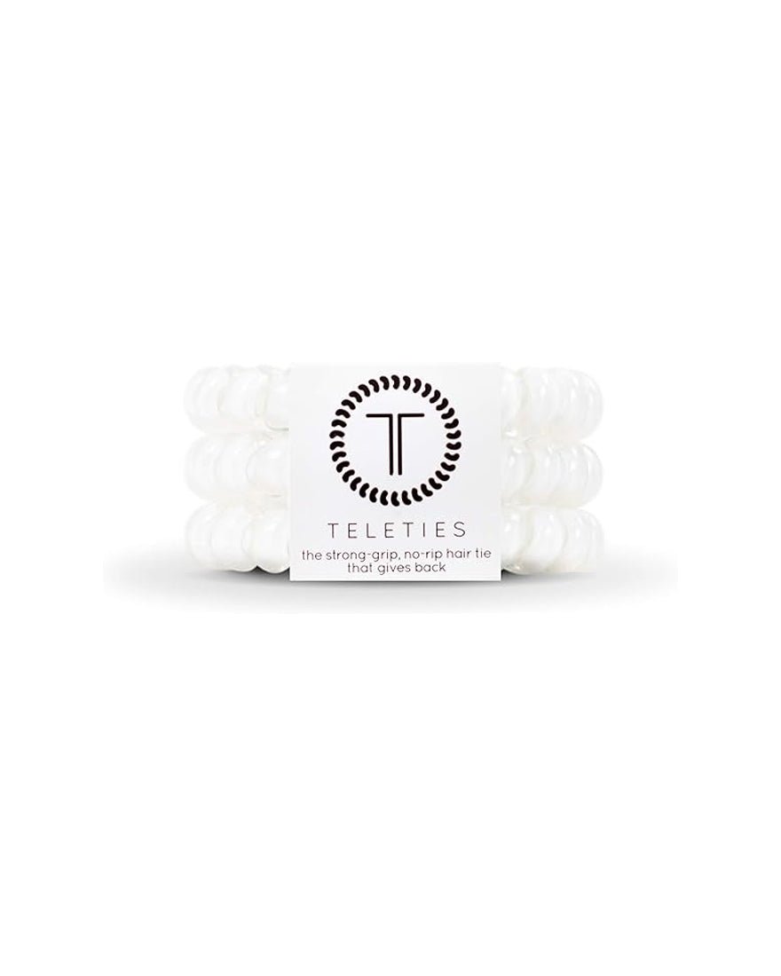 Hair Ties Small - Coconut White