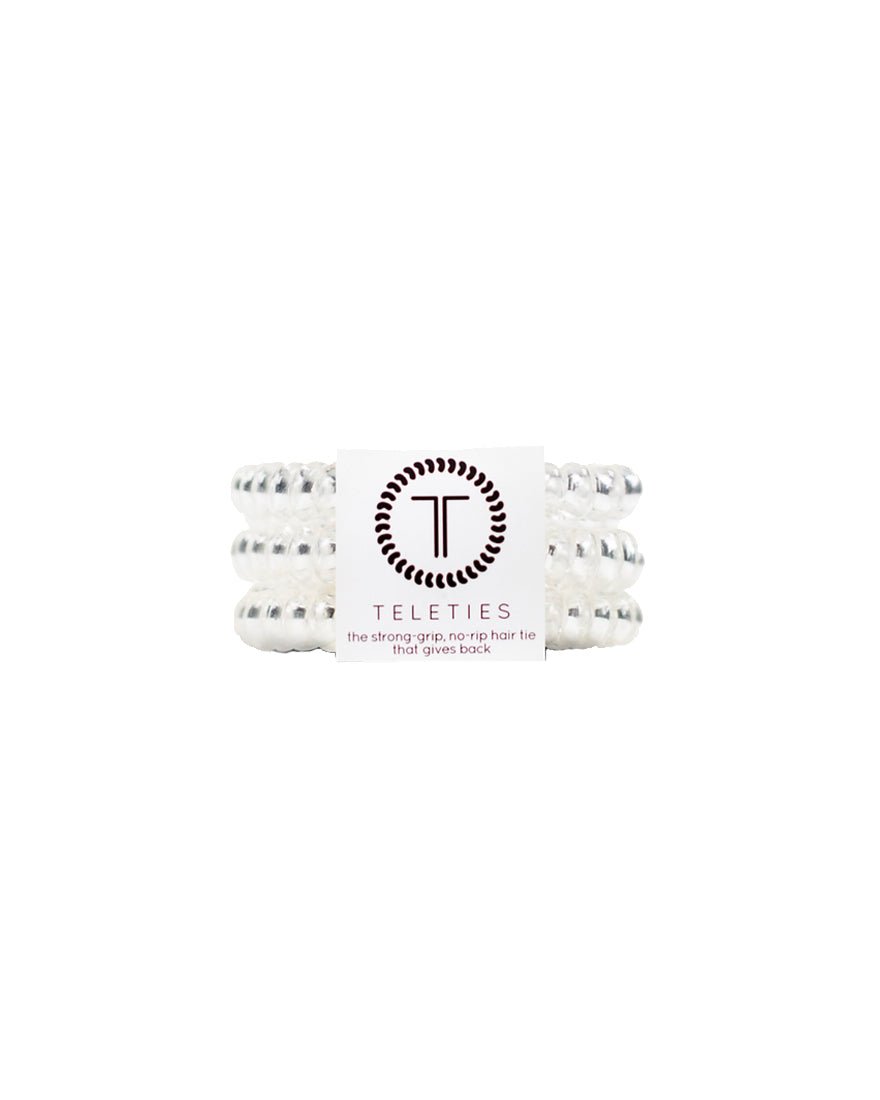 Hair Ties Small - Crystal Clear