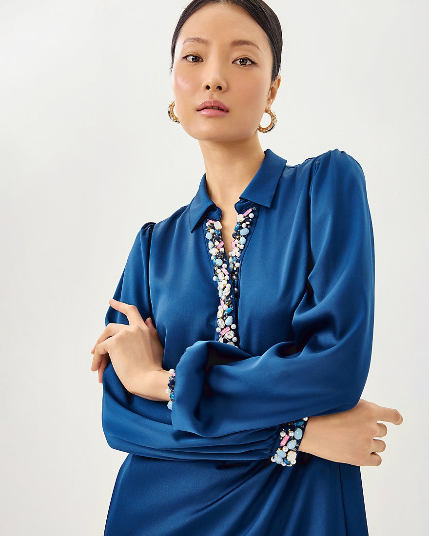 Harmonee Dress - Starlight Navy