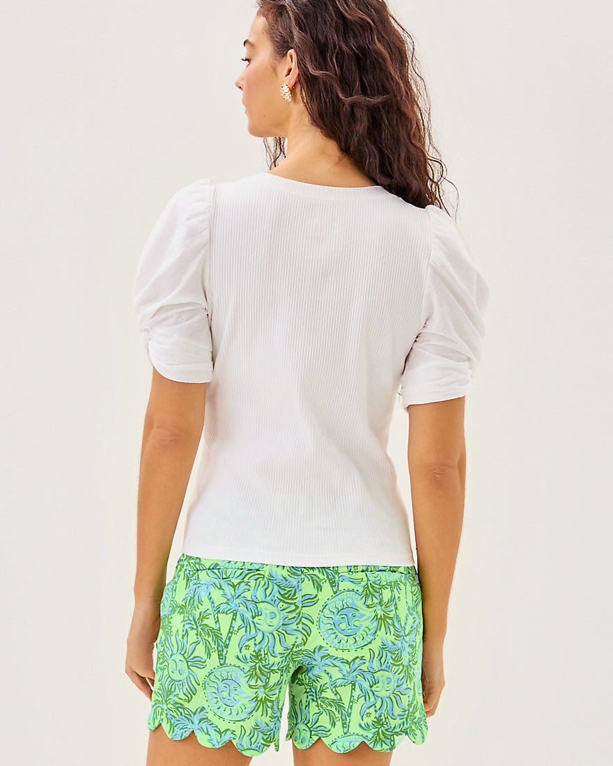 Igby Knit Top - Resort White