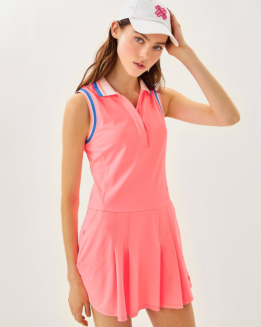 Jessamy Sleeveless Dress Upf 50 Plus - Sorbet Pink
