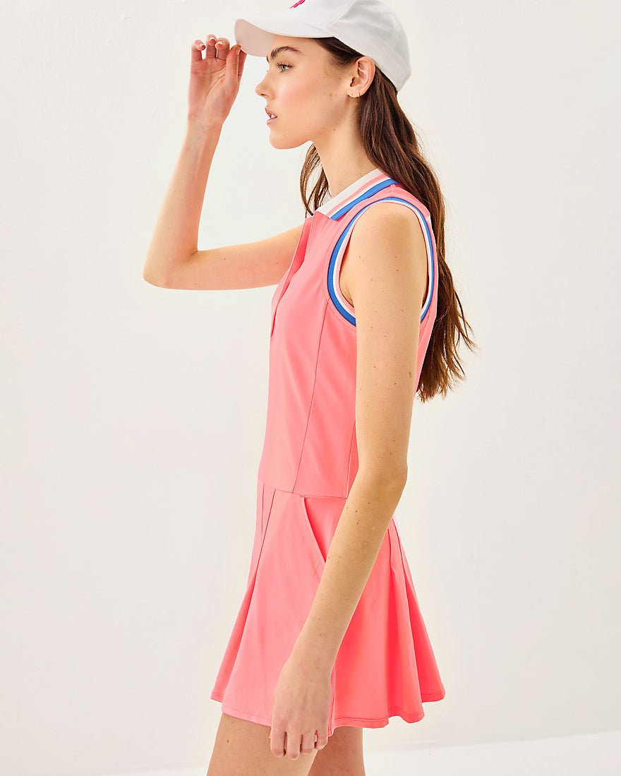 Jessamy Sleeveless Dress Upf 50 Plus - Sorbet Pink