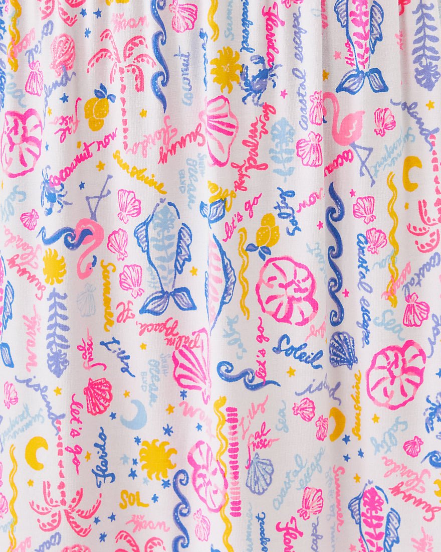 Jilly Smocked Dress - Multi Summer Serenade